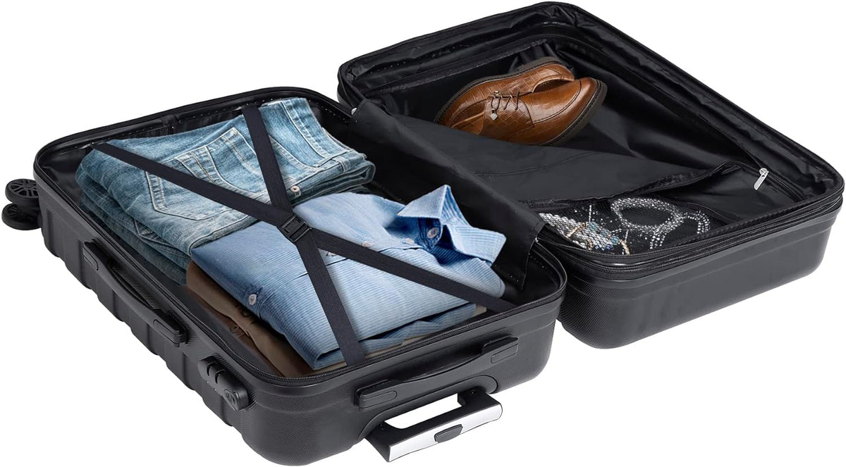 ZENY™ 3-Piece Luggage Set, Expandable Suitcase Set (21/26/30 Inch