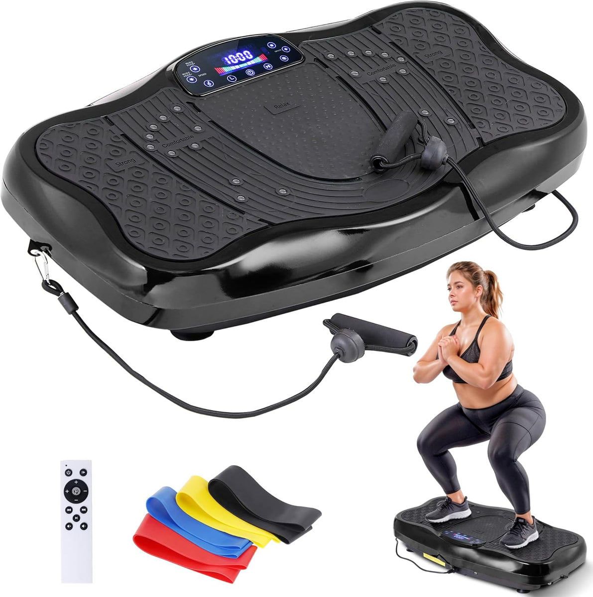 ZENY Vibration Plate Exercise Machine, Full Body Vibration Platform fo ZENY Products ZENY Vibration Plate Exercise Machine, Full Body Vibration Platform fo ZENY Products