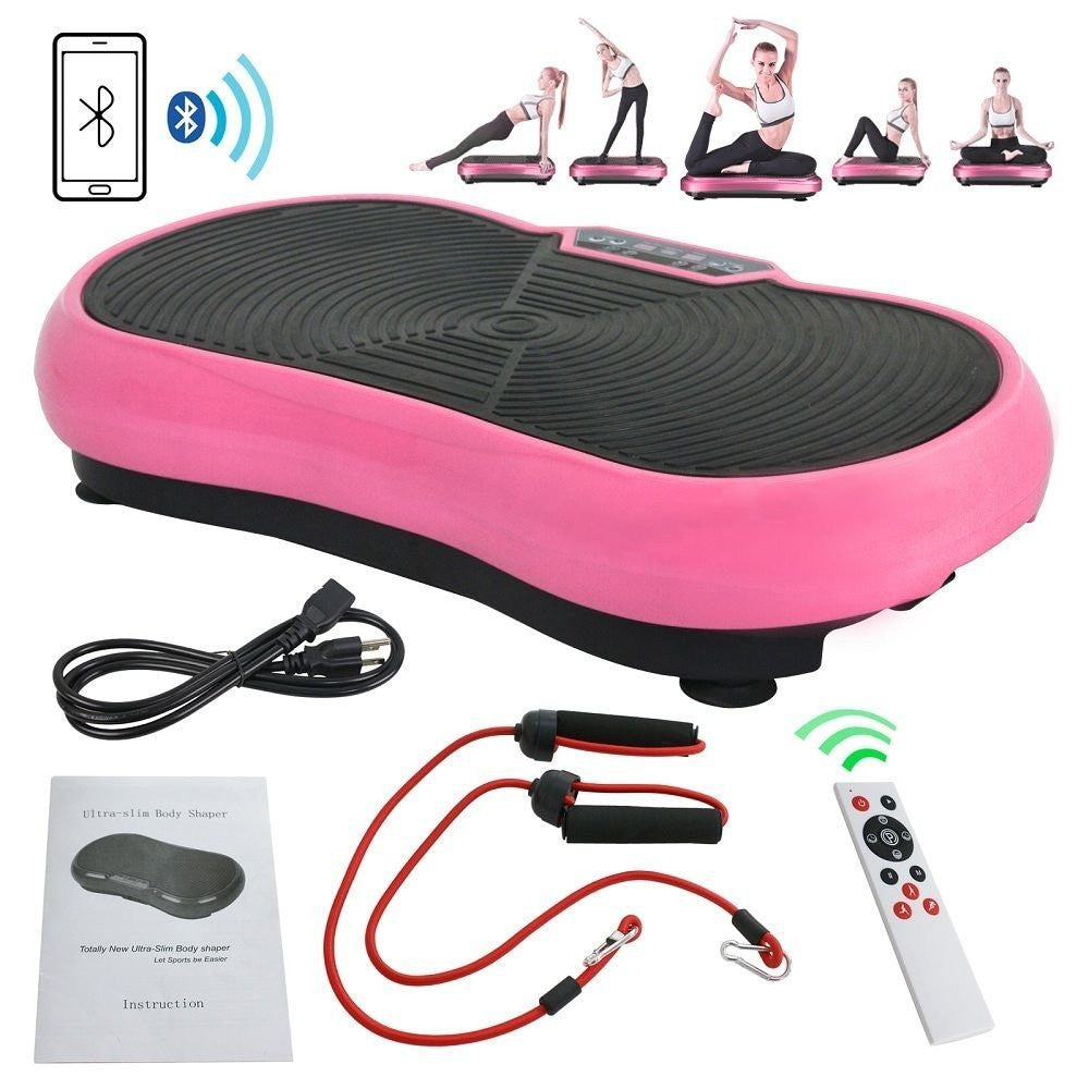 ZENY Vibration Plate Exercise Machine, Whole Body Workout Vibration Fitness Platform for Weight Loss, Toning Wellness, Home Gym Equipment - RED ZENY Vibration Plate Exercise Machine, Whole Body Workout Vibration Fitness Platform for Weight Loss, Toning Wellness, Home Gym Equipment - RED