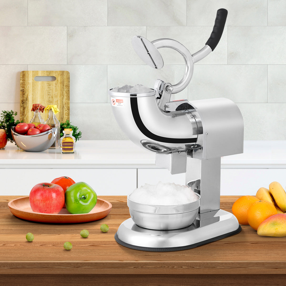 Zeny™ 440lbs Ice Shaver Machine Snow Cone Maker Electric Crusher Shavi