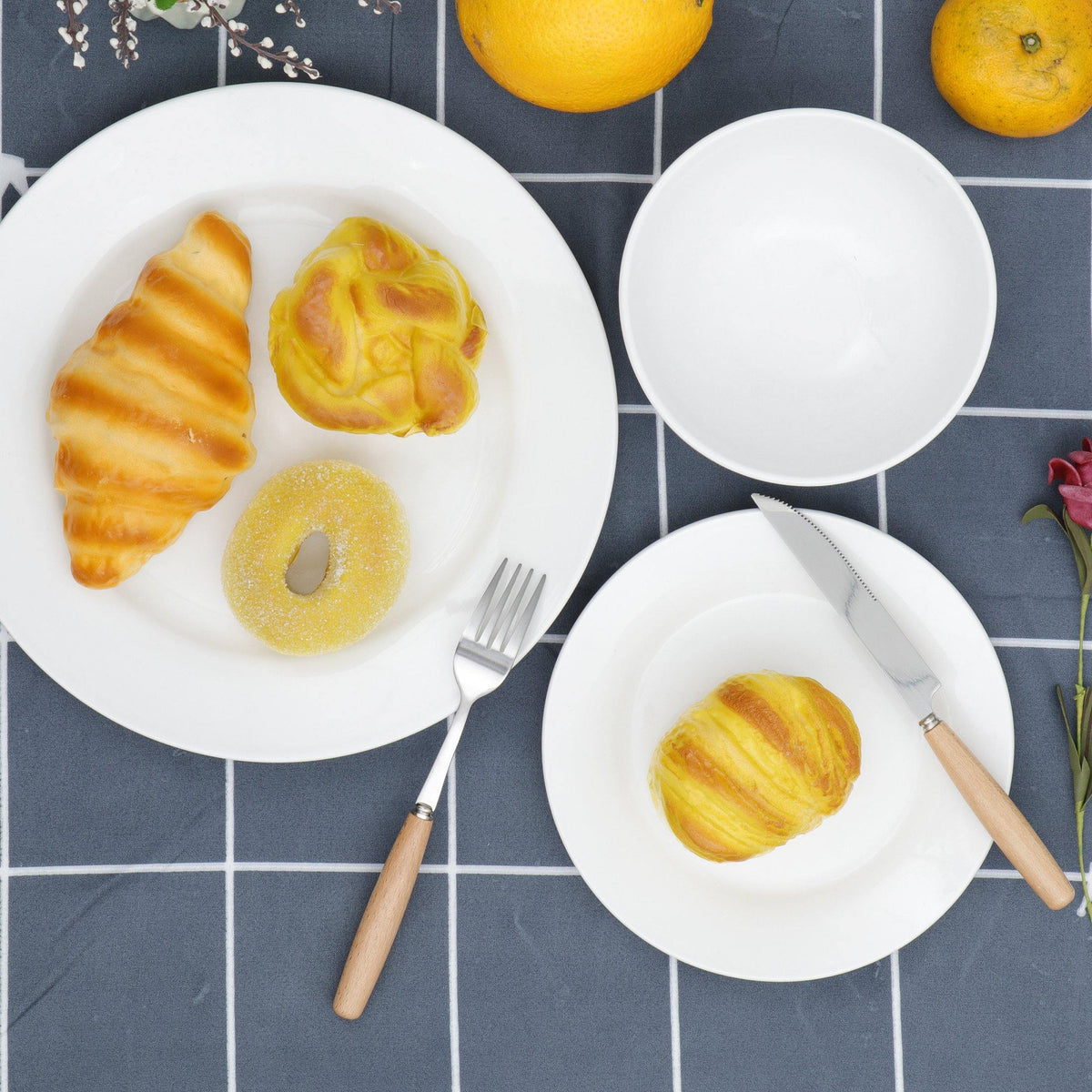 Corelle 18 Piece Wildflower Glass Dinnerware Set, Service