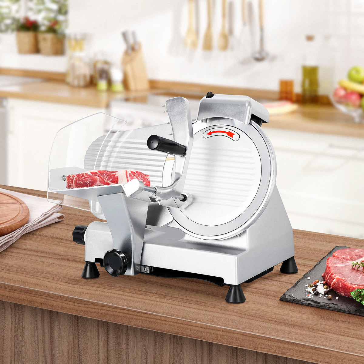 ZENY™ Semi-Auto Meat Slicer 10