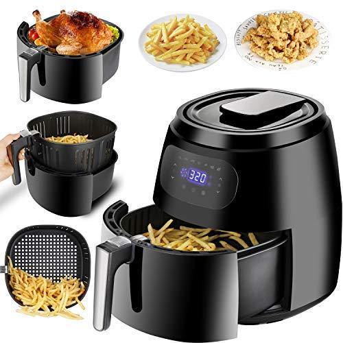 ZENY™ Air Fryer w/Digital Screen, XXL 7.6QT Large,815 Modes,1700W w/A