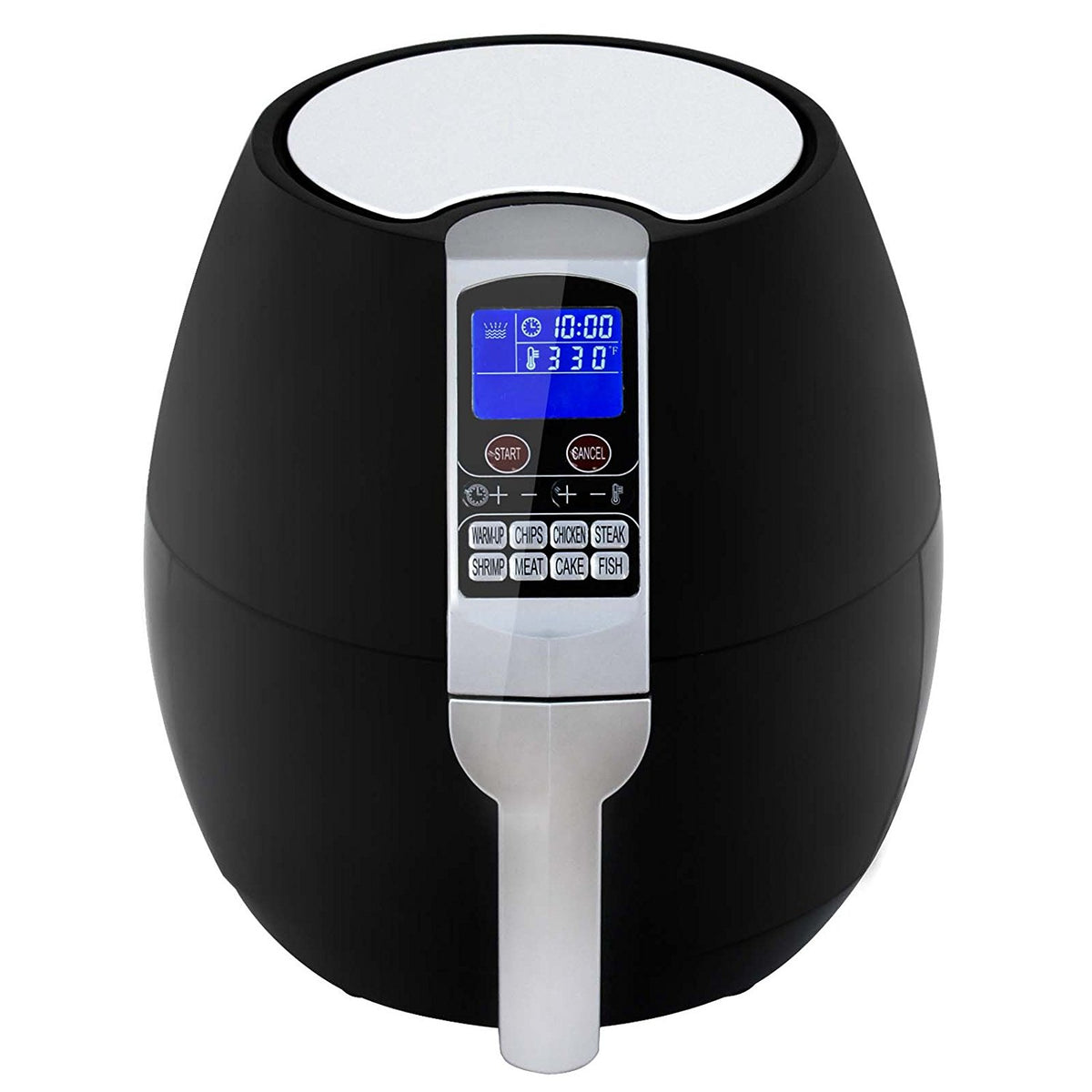 8-Qt Air Fryer, Powerful 1800W, Easy-to-Read Cool White Display, 50°-400°F  Temp Controls, 100 Pre-Programmed Presets & 50 - AliExpress