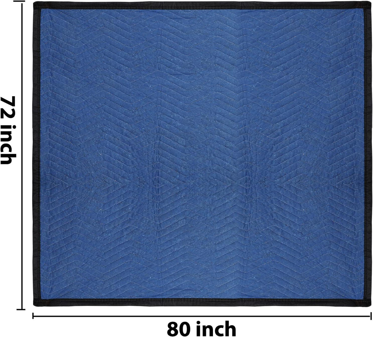 ZENY™ 24 Pack 80’’x 72’’ Moving Blankets Quilted Shipping Furniture