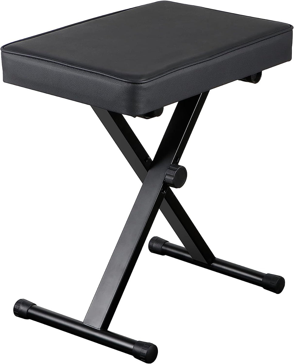 ZENY™ Adjustable Piano Bench Padded Keyboard XStyle Bench Piano Stool