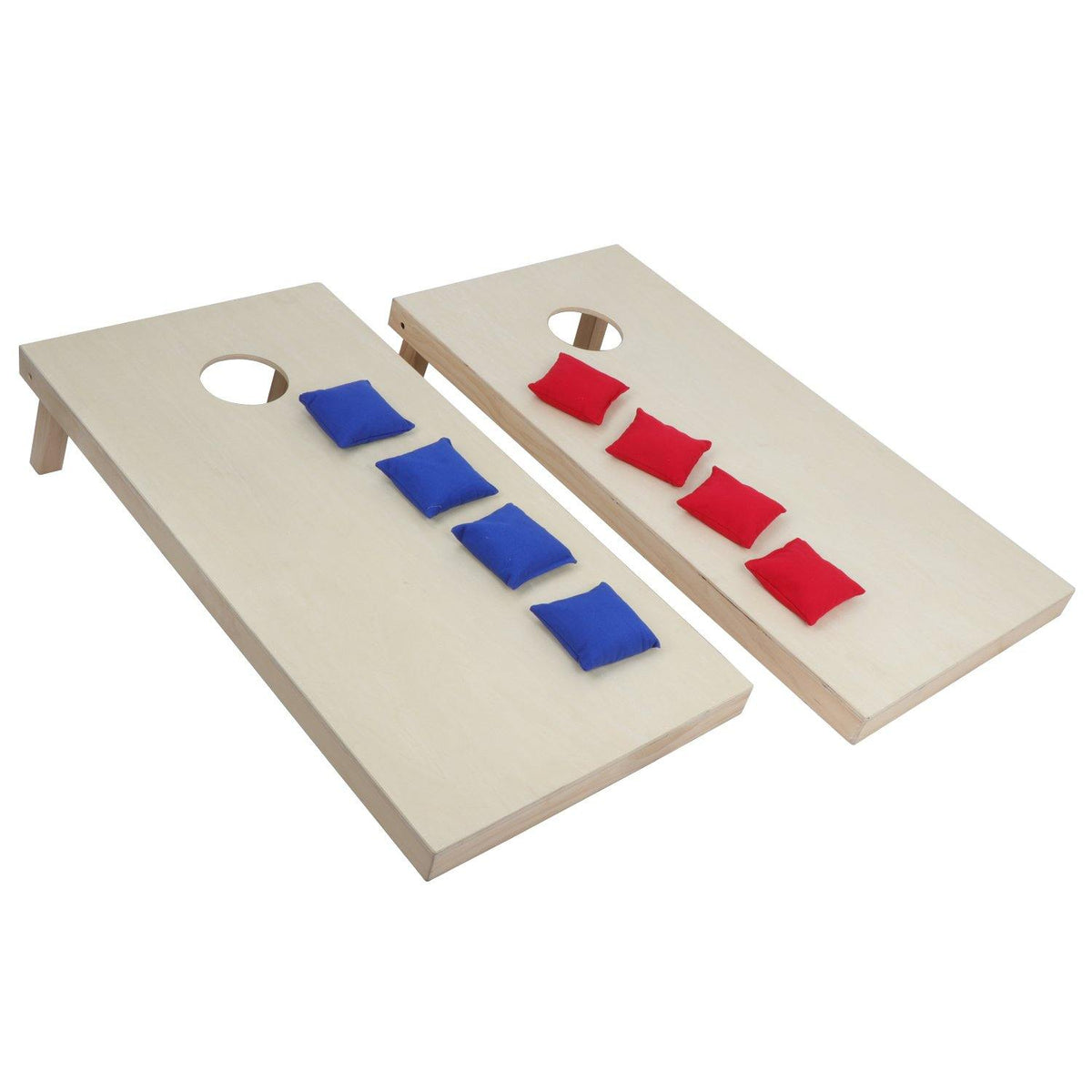 ZENY™ 3’x2' Solid Wood Cornhole Bean Bag Toss Game Set – ZENY Products